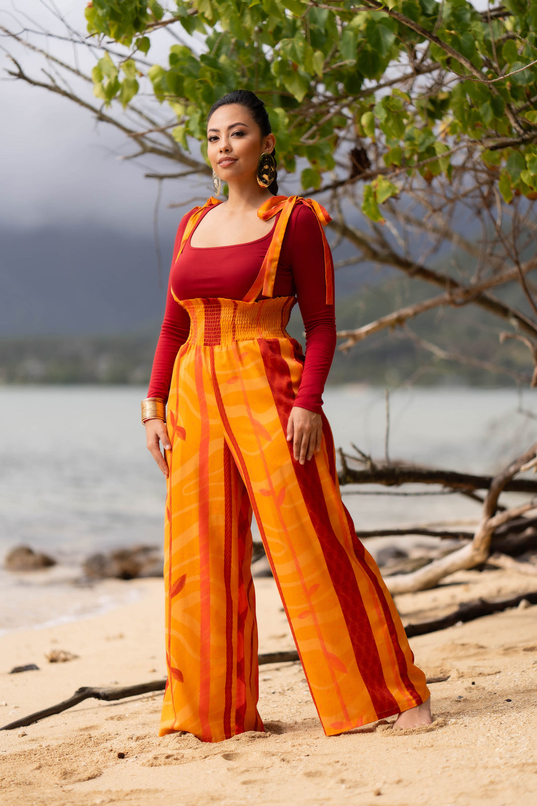 Lauloa Jumper in Gula