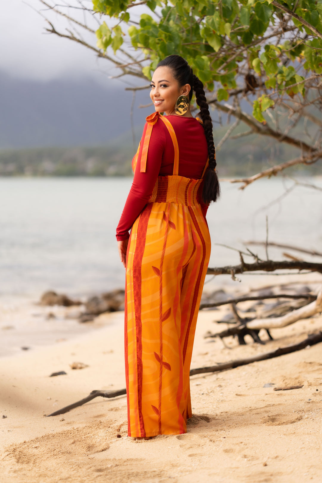 Lauloa Jumper in Gula