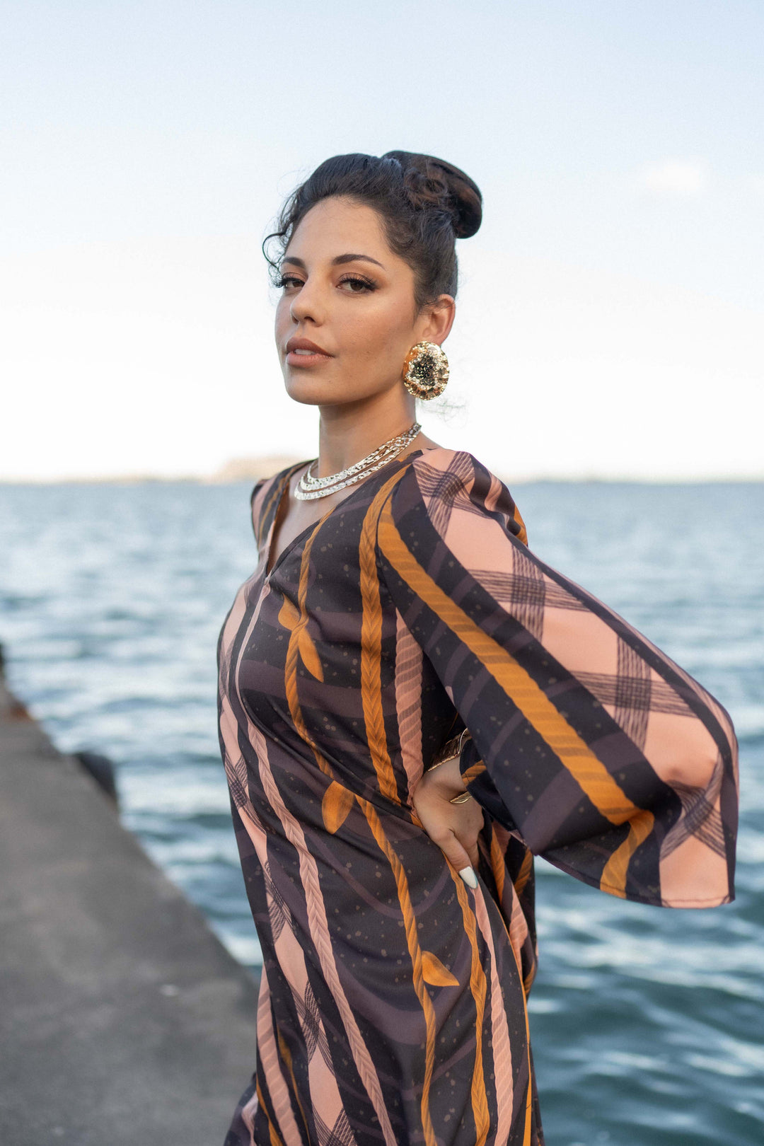 Ulumau Dress in Aho Hilo Loa One