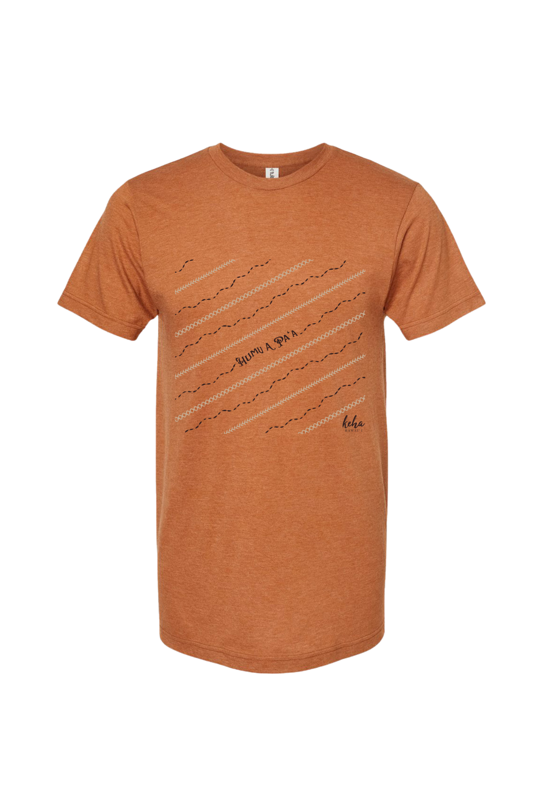 Rust Humu A Paʻa Unisex Tee