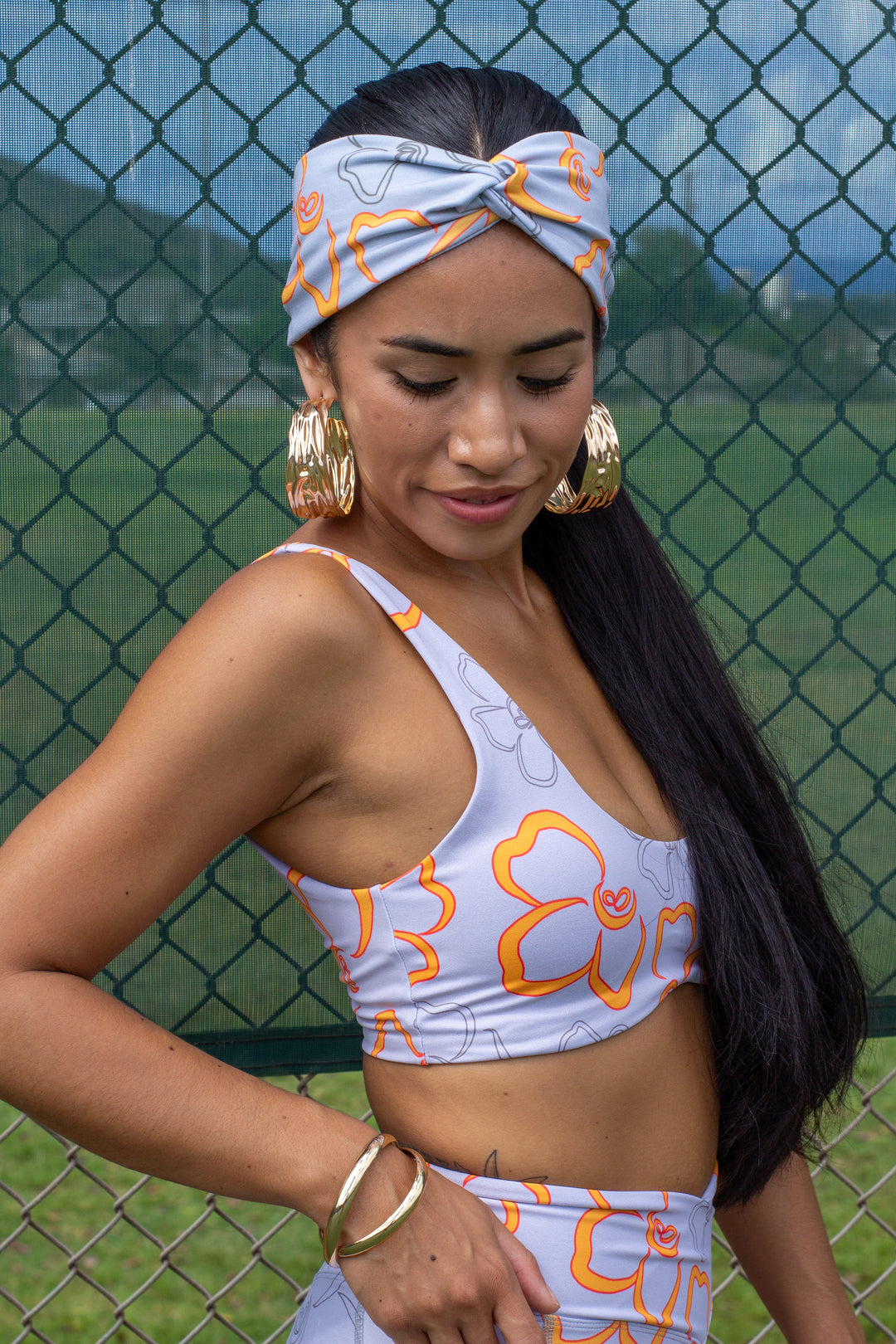 Kenikenialoha Hinahina Turbie Headband