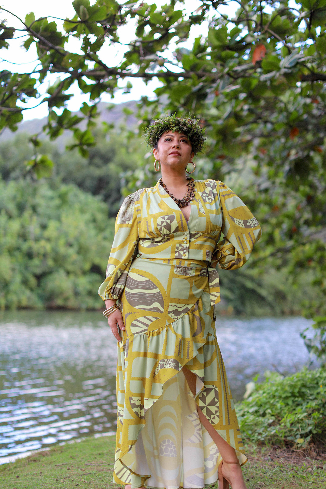 Paekuahiwi Blouse in Honua