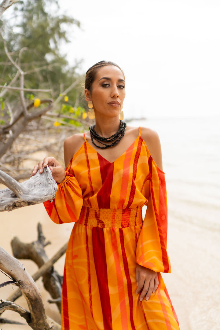 Pāpaʻikou Dress in Gula