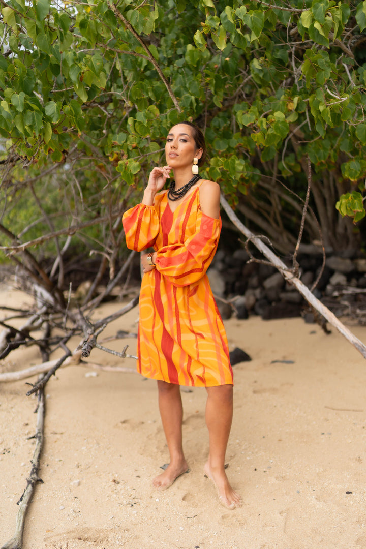 Pāpaʻikou Dress in Gula