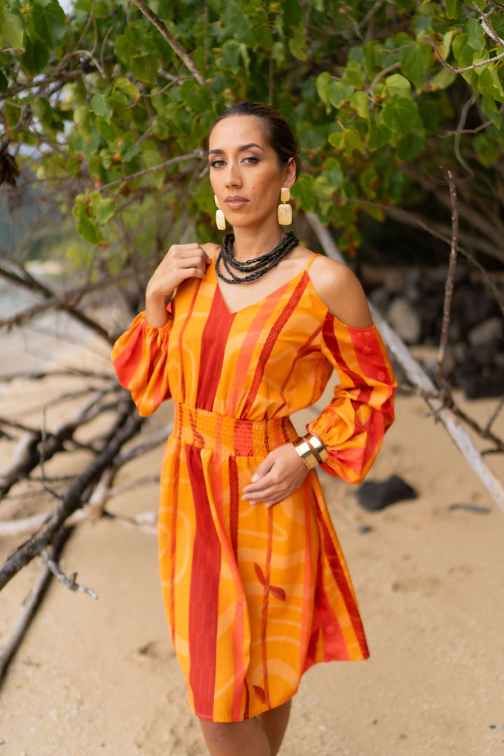 Pāpaʻikou Dress in Gula