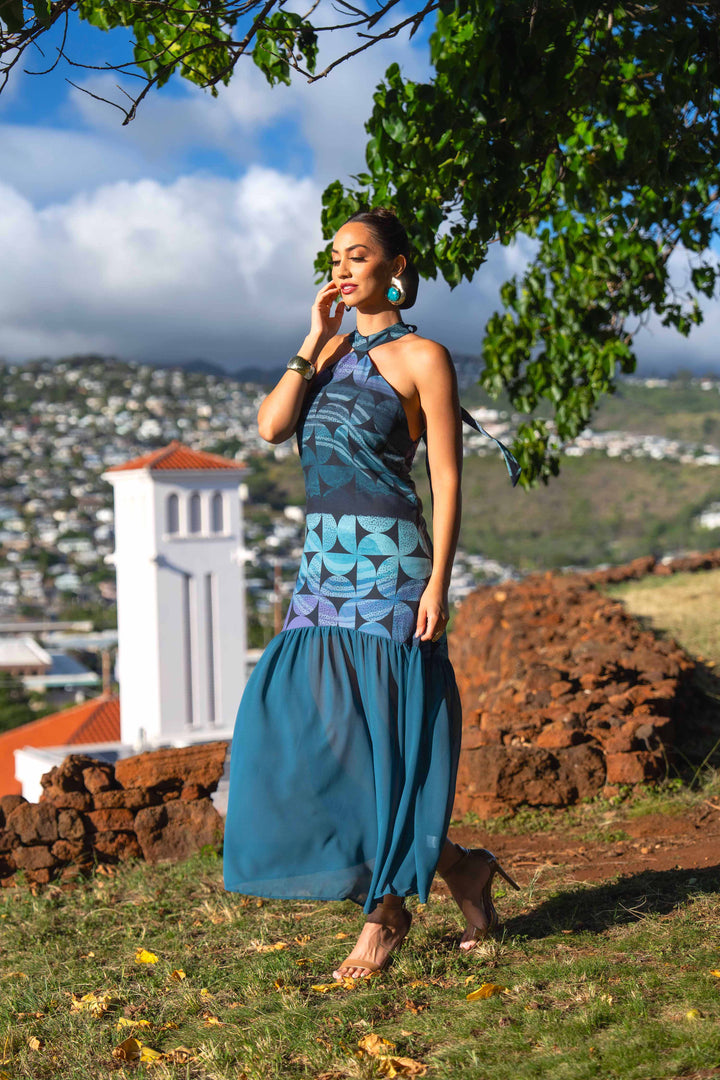 ʻŌlali Dress in Kōnane