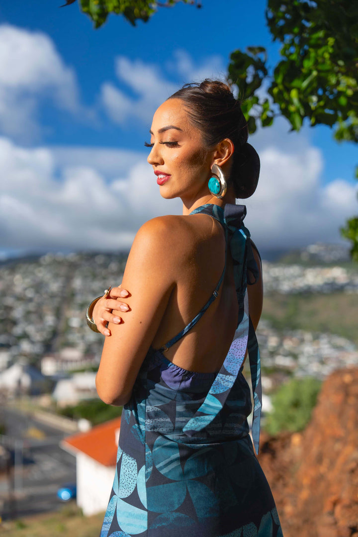 ʻŌlali Dress in Kōnane