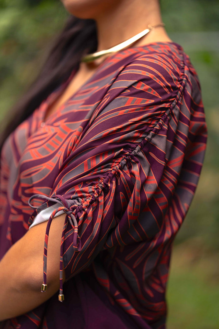 Kualono Blouse in Pele
