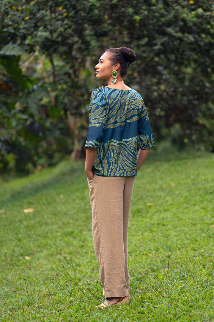 Hanauna Blouse in Kīpuka
