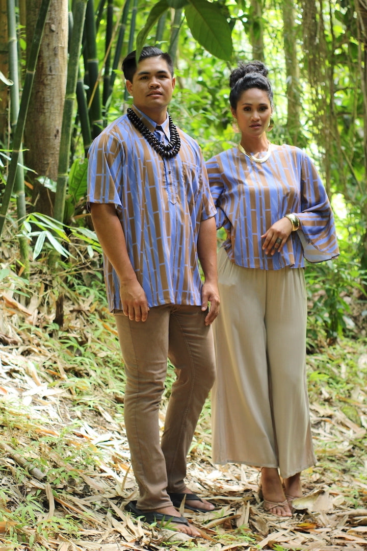 Leiʻohu Blouse in Waiola