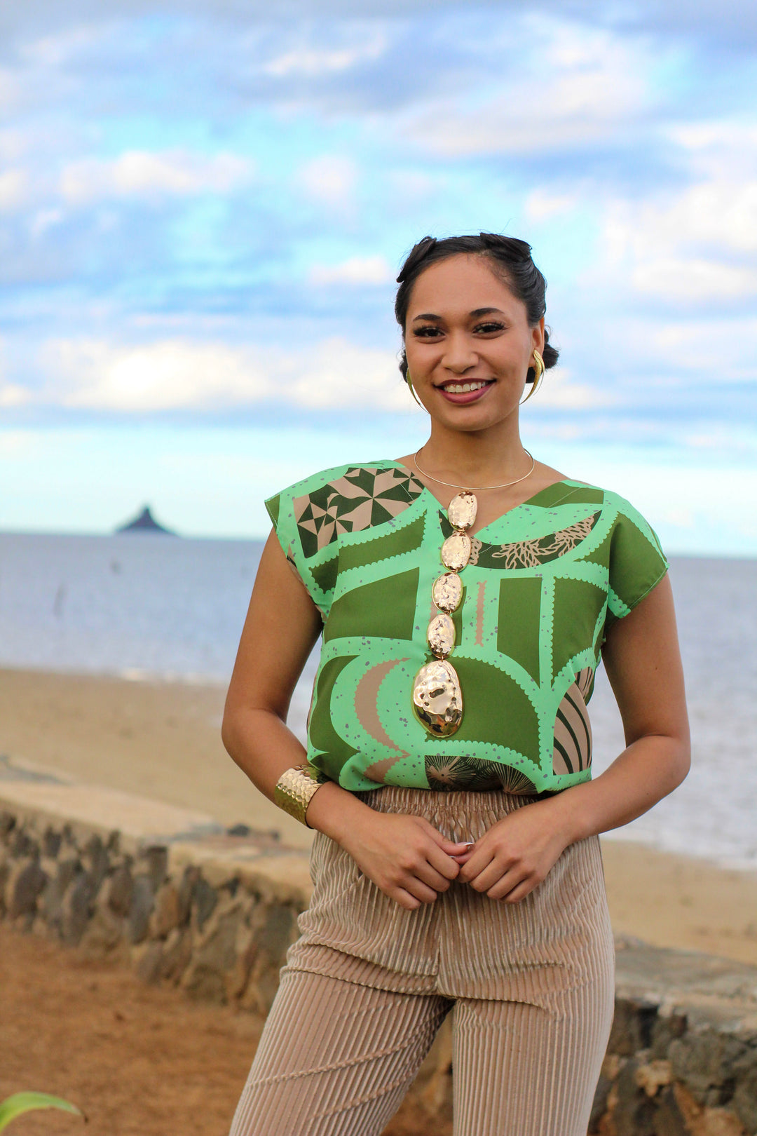 Nanea Blouse in Lupalupa