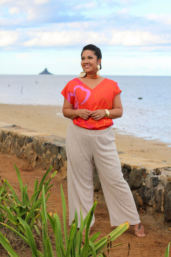 Nanea Blouse in Waiawī