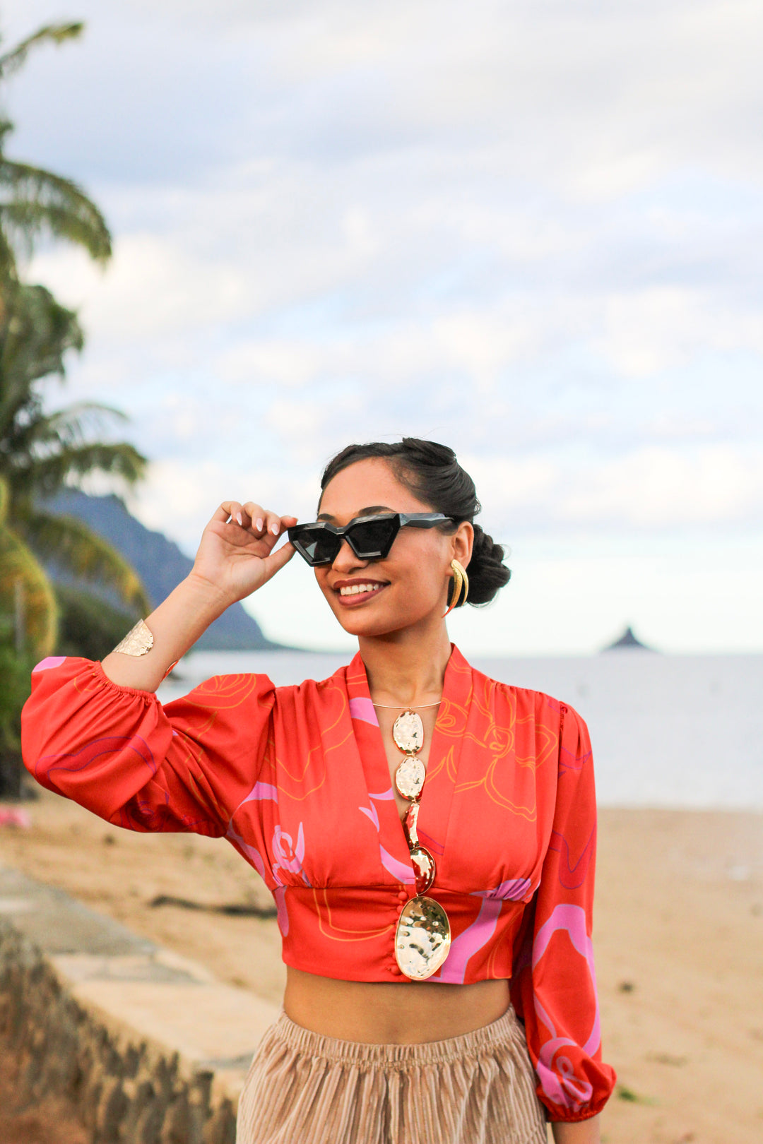 Paekuahiwi Crop Top in Waiawī