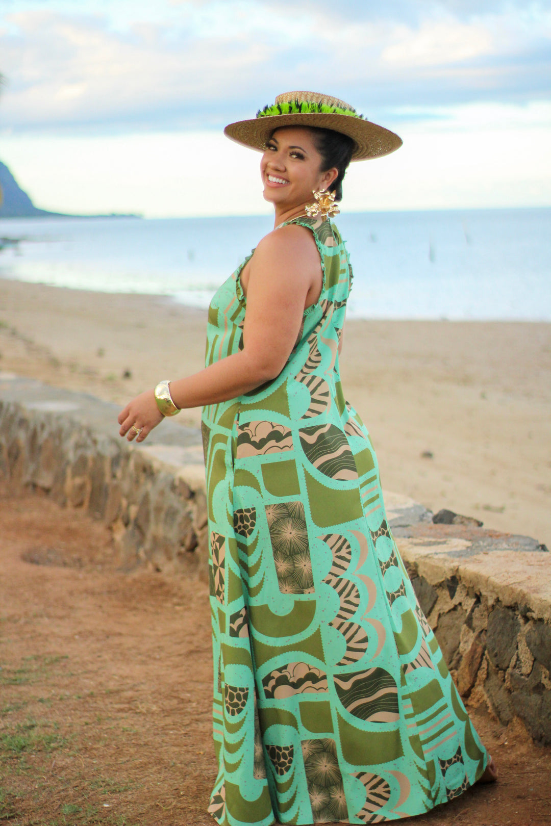 Kahiki Maxi Dress in Lupalupa