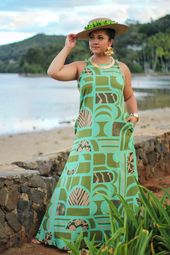 Kahiki Maxi Dress in Lupalupa