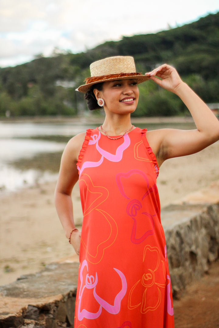 Kahiki Maxi Dress in Waiawī